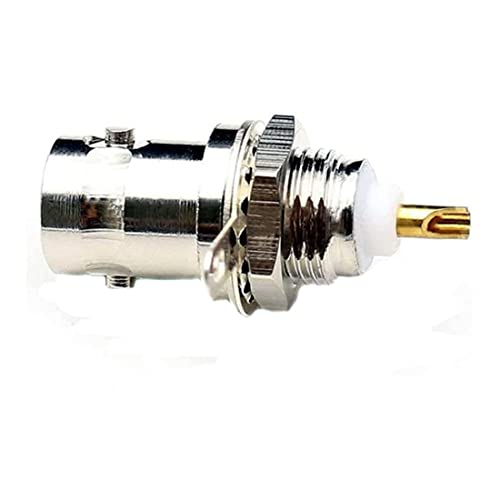 GDQLCNXB 5Pack BNC Female to Panel Mount with Nut Bulkhead Handle Solder Post Jack Connector RF Coaxial Adapter - Image 3