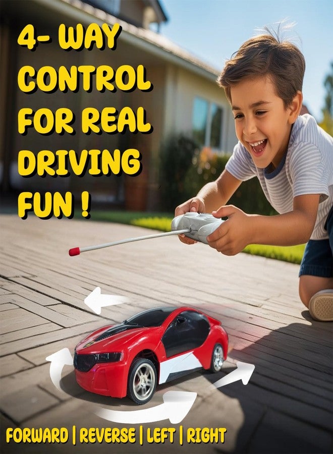 MASTIDRIVE RC with DC Motor/Control car/Remote wali/Upgrade RC/Unboxing car (6328, RED) - Image 5
