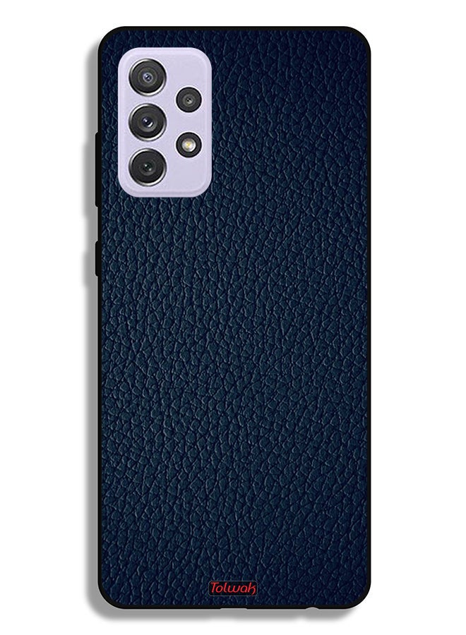 Tolwak Samsung Galaxy A72 5G Protective Case Cover Leather Pattern - Image 1