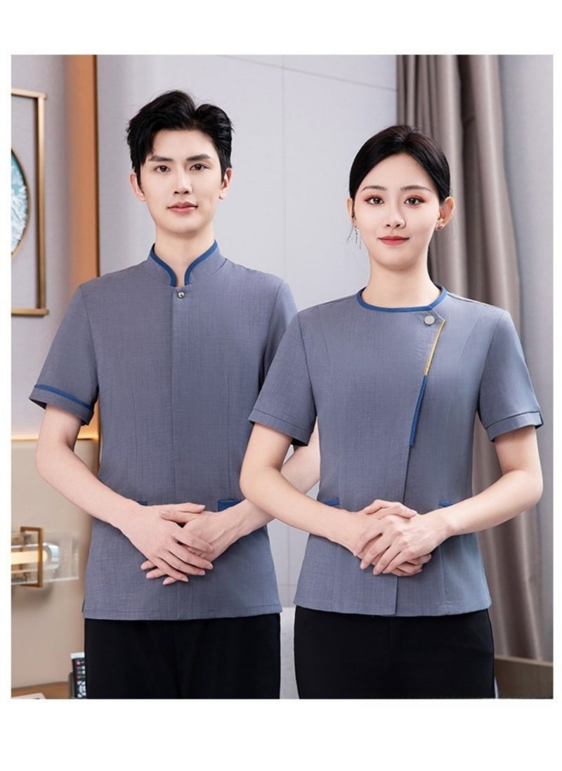 KUYING New Summer Cleaner Work Clothes  - Image 4
