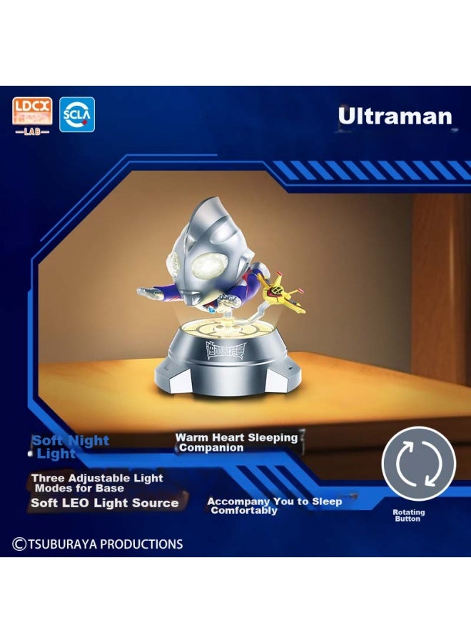 Ldcx Lingdong Chuangxiang Official Ultraman Tiga Merchandise, Rotating Night Light Toy, Boys' Birthday Gift, Bedroom Desktop Decoration - Image 3