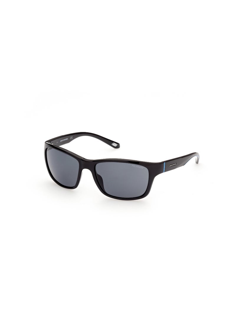 SKECHERS Full Rim Square Male Sunglass Se611701D58 - Image 1