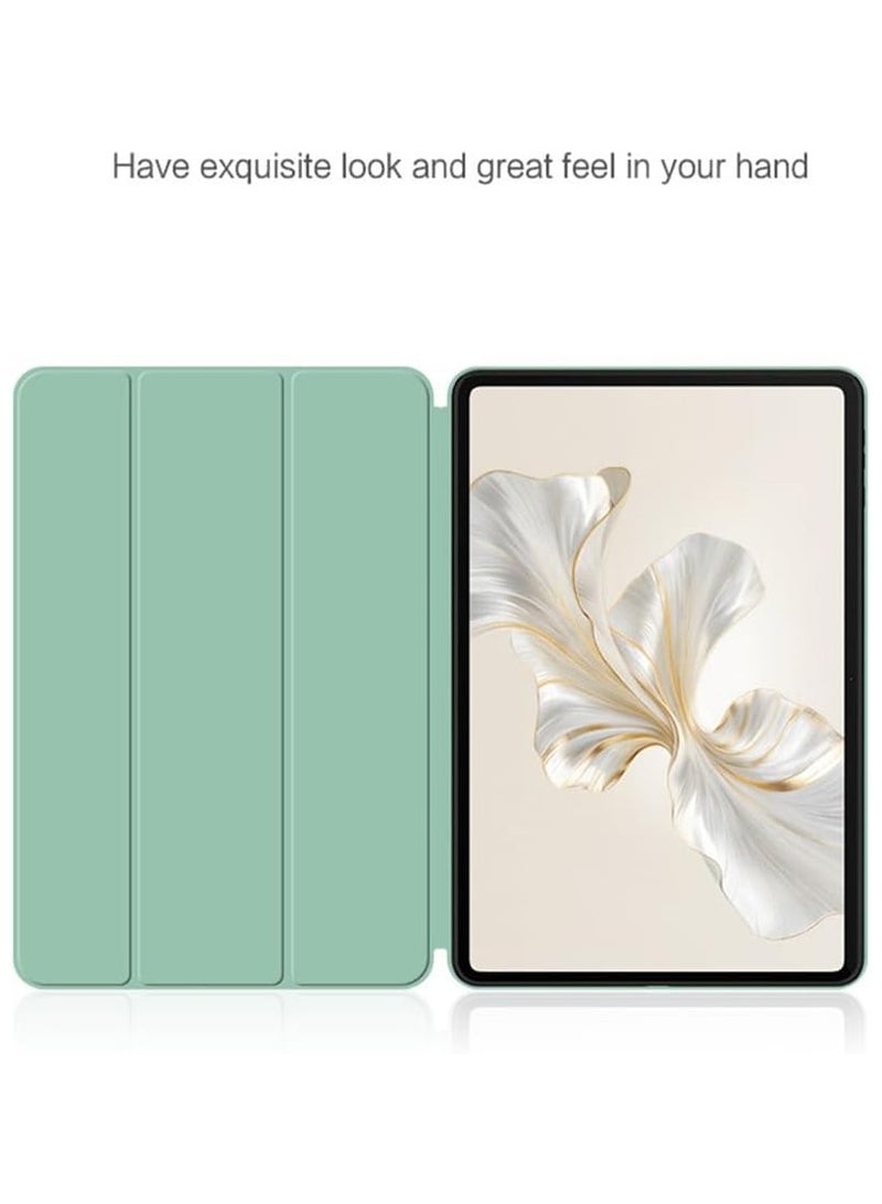 VKL Case for Xiaomi Pad 6S Pro 12.4, [Stand Feature] TPU Anti-scratch Protective Case, Ultra Thin Smart Cover Kickstand Case, for Xiaomi Pad 6S Pro-Green - Image 4