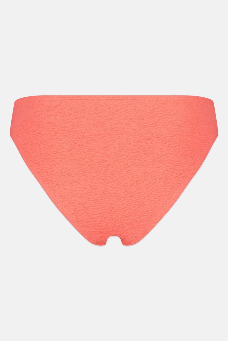 C&C California Women Textured Bikini Bottom, Pink - Image 2