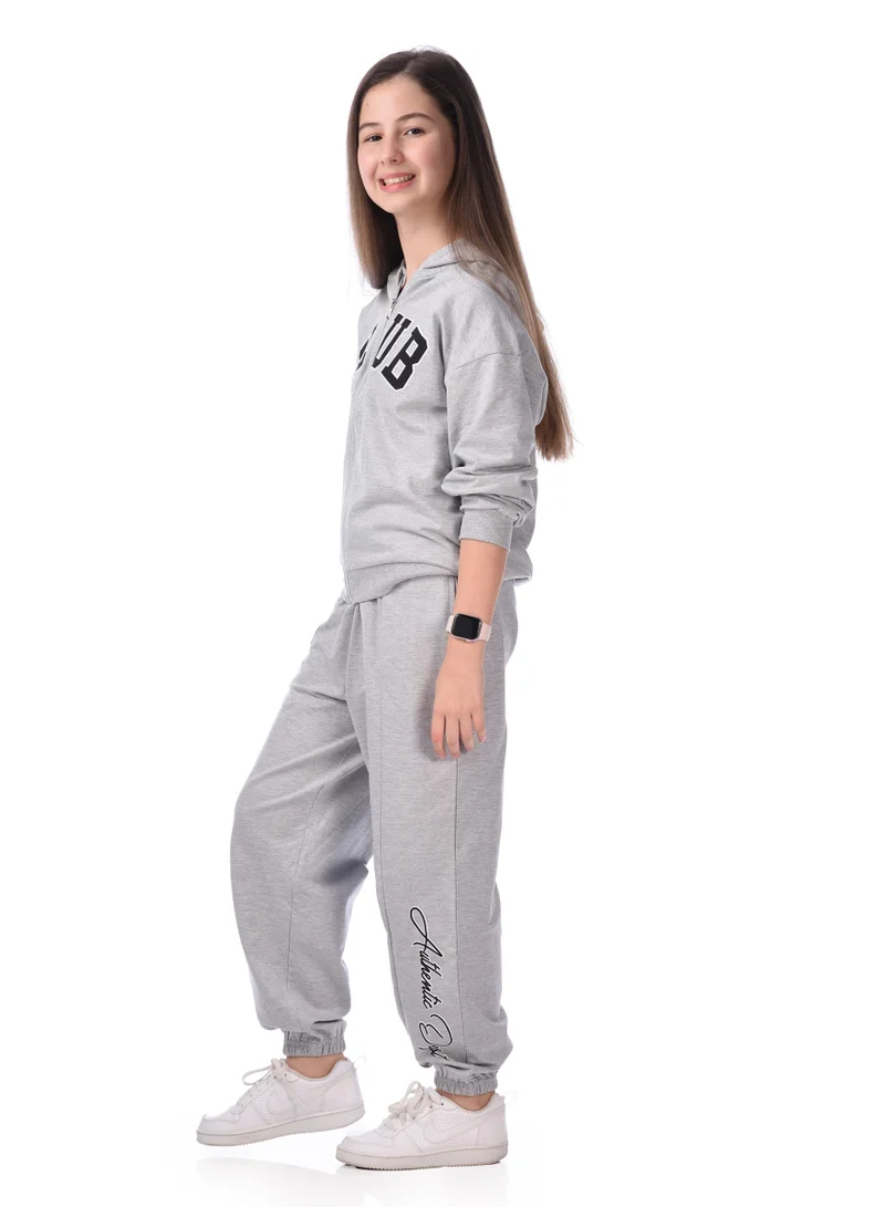 victor and jane Embroidered Hoodie With Matching Joggers Comfy Fit