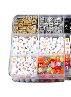 NIBEMINENT 1040-Piece Letter Acrylic Beads Jewelry Making Set  - Image 3
