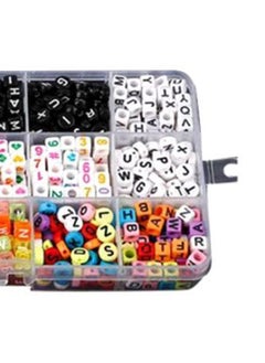 NIBEMINENT 1040-Piece Letter Acrylic Beads Jewelry Making Set  - Image 2