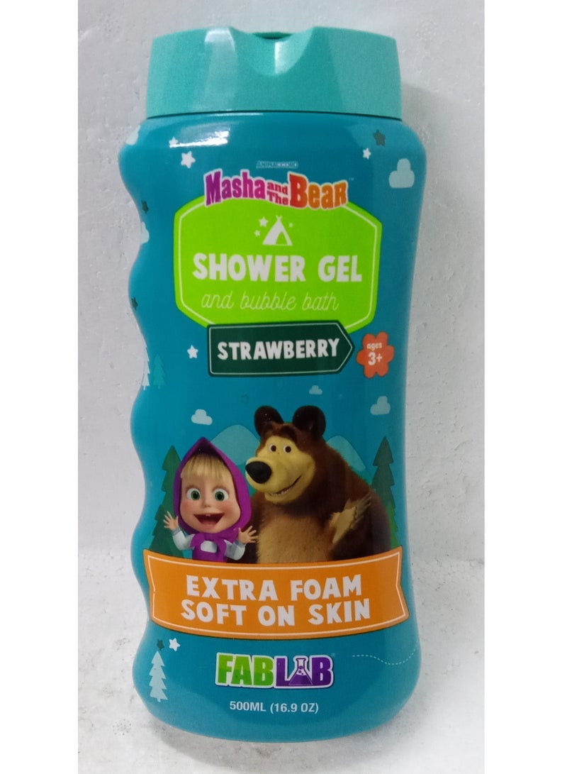 FabLab Nickelodeon Shower Gel Masha and the Bear 500 ml