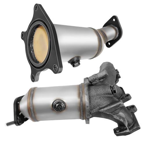 ABYSMAUTO Catalytic Converter Compatible with Ford Explorer 2011-2012, Edge 2011-2015 3.5L V6, Lincoln MKX 2011-2015 3.7L V6 Front Left Rear Right Catalytic Convertor Direct-fit (EPA Compliant) - Image 2