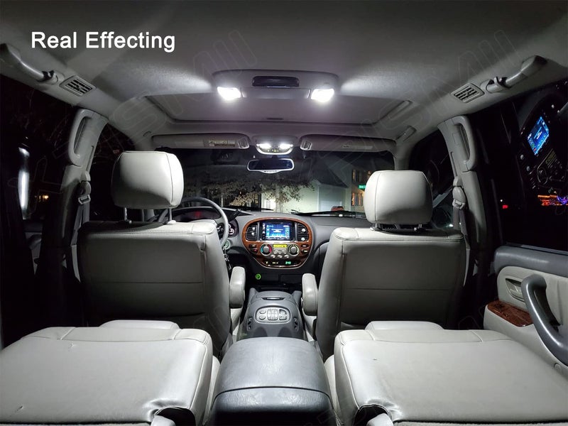 Xpismii 18 Piece 6000K White Expedition LED Interior Light Kit Package Replacement for Ford Expedition 2007 2008 2009 2010 2011 2012 2013 2014 2015 2016 2017, with Placement Diagram and Install Tool - Image 4