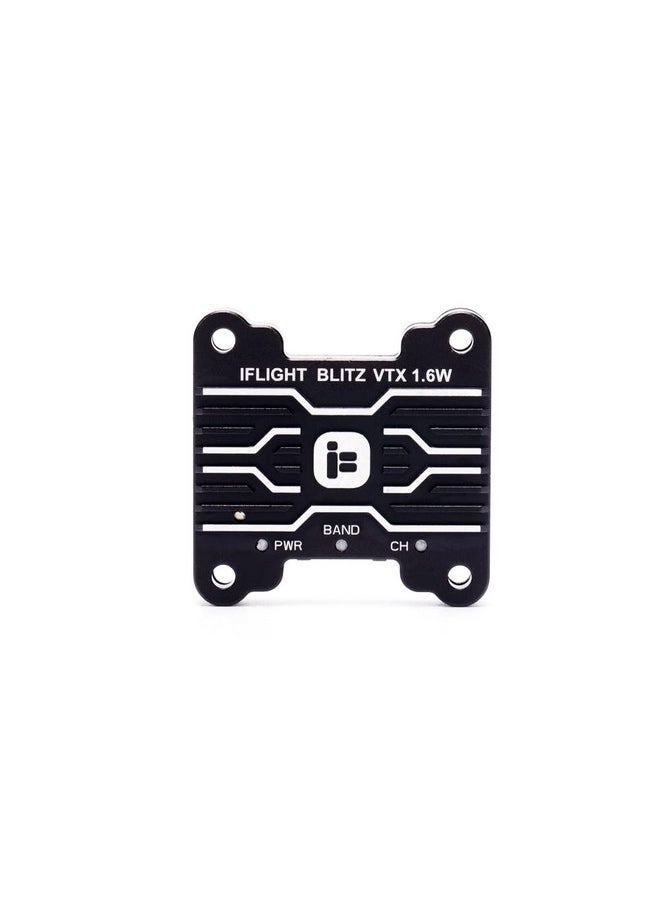 Blitz 5.8G 1.6W Vtx 25Mw/400Mw/800Mw/1600Mw Switchable Vtx Fpv Video Transmitter Support Osd Frequency And Power Tuning For Fpv Long Range Drone Quadcopter