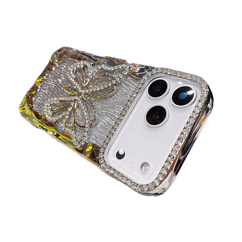 غطاء واقي بسيليكون، مقاوم للصدمات لـ iPhone 17 / 17 Air / 17 Pro / 17 Pro Max، Silver، حماية من السقوط من السيليكون باللون الفضي - Layan Lure - Image 1