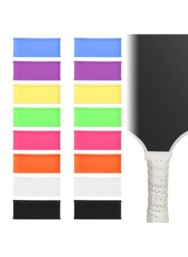 Arvintas 16 pcs Paddle/Racket Grip Bands, Personalized Accessories DIY Gifts for Pickleball Lovers Tennis Paddle Fixing Overgrip Tape - Image 1