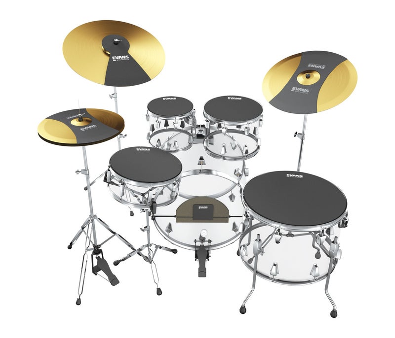 Evans SoundOff Complete Set Drum and Cymbal Mutes