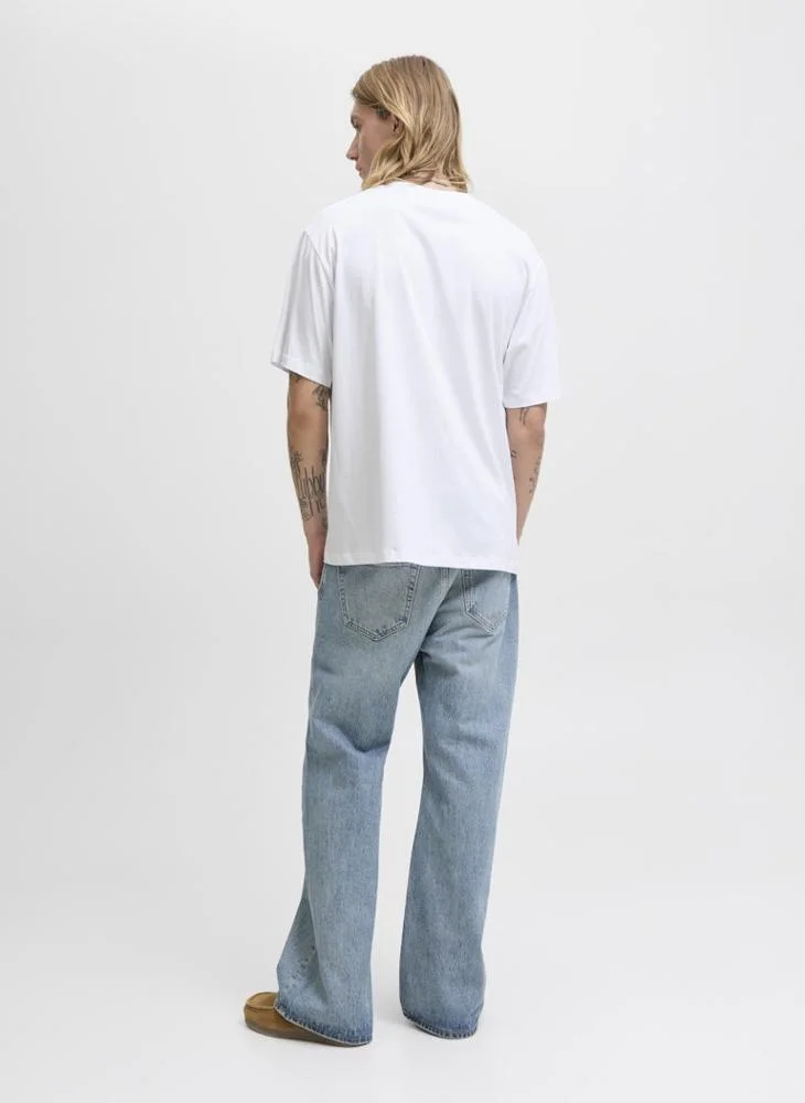 جاك اند جونز Graphic Crew Neck T-Shirt