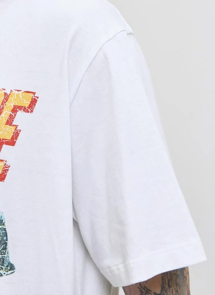 JACK & JONES Graphic Crew Neck T-Shirt