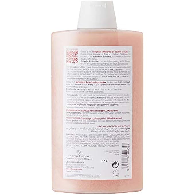 Klorane RADIANCE - COLOR-TREATED HAIR WITH POMEGRANATE 400ML - Image 2