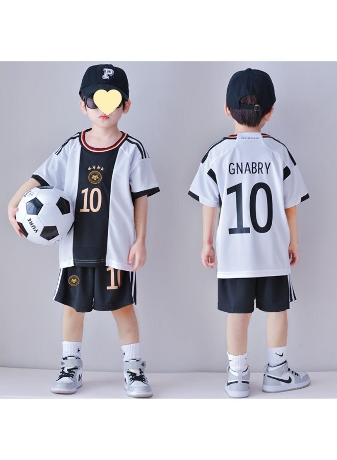 Germany Team Miami Jersey Messi No. 10 Argentina Samsung World Cup Adult Children's Football Training Clothes Customized