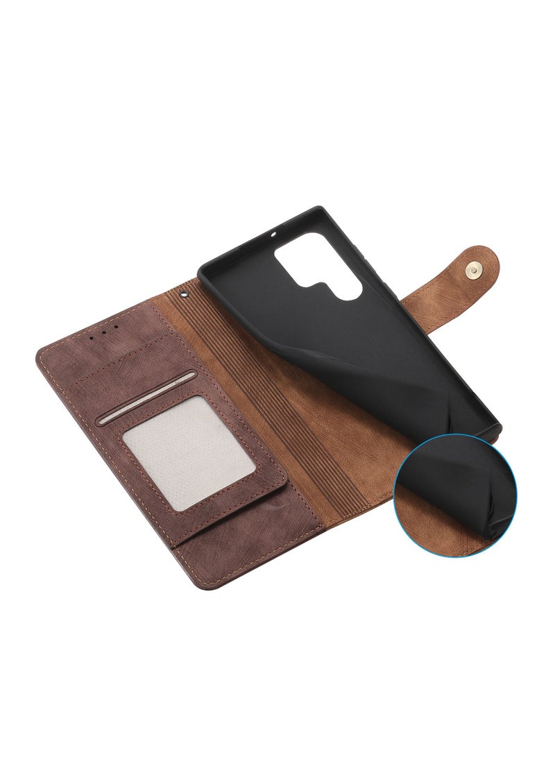 Suteni Flip Cover Protective Case for Samsung Mobile Phone - Image 2