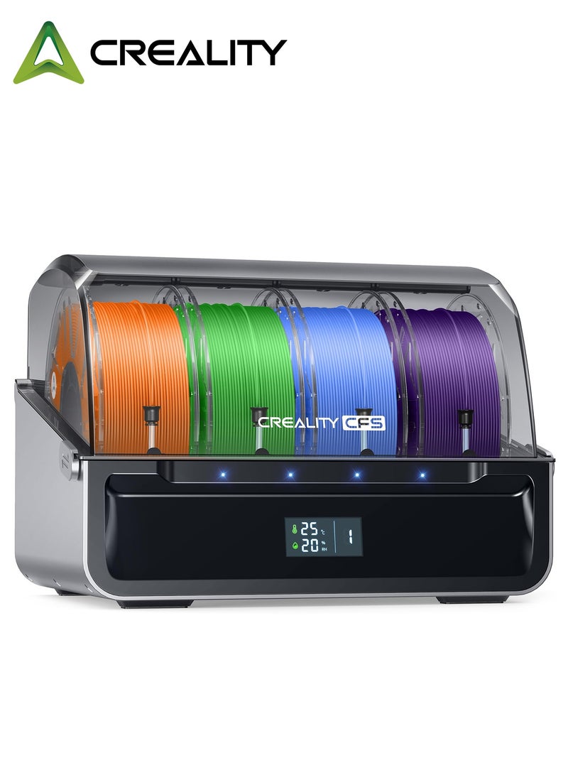 Creality 3D CFS Fully Automatic Multi-Color Printing System, 4-Channel Sync for 16-Color Output, Auto-Switch & Run-Out Alerts,Moisture Protection, Compatible with Creality K2 Series & Hi Printers CFS - Image 1