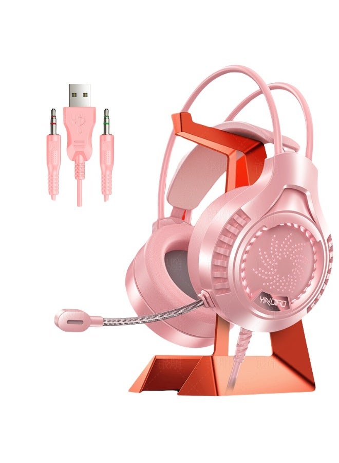 KUYING New Noise Cancelling Wired Hair Head Wearable Headphones 