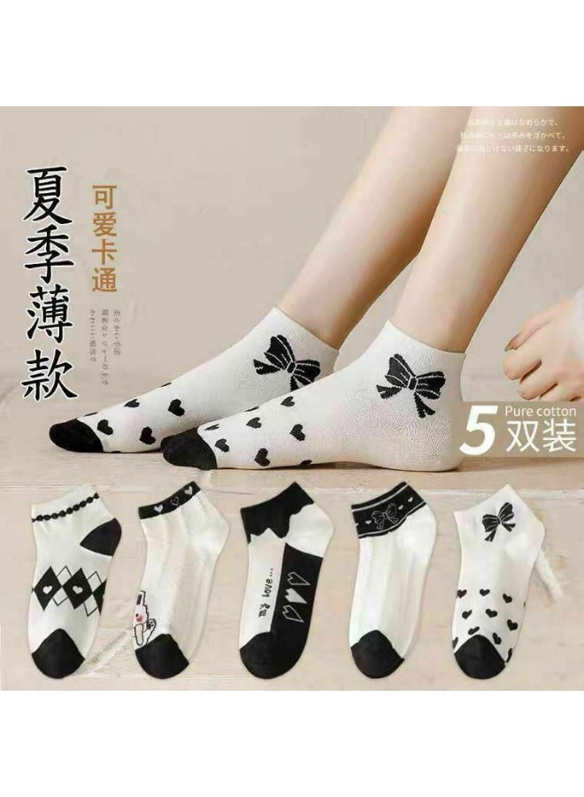 جوارب لطيفة وناعمه باللون الاوف وايت للنساء3 قطع - Image 2