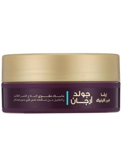 Eva Eva  Gold Argan Hair Strengthening Mask with gold and Argan oil  200 G  - Image 3