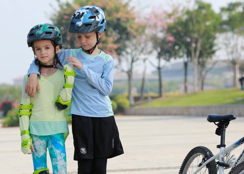 Bilaki Kids Bike Helmet, Adjustable Youth Boys Girls Helmets for Ages 3-5-8-14 Years (50-57cm), Child Helmet with Visor and LED Light, Lightweight Multi-Sport Bicycle Scooter Skate Cycling Helmets - Image 2