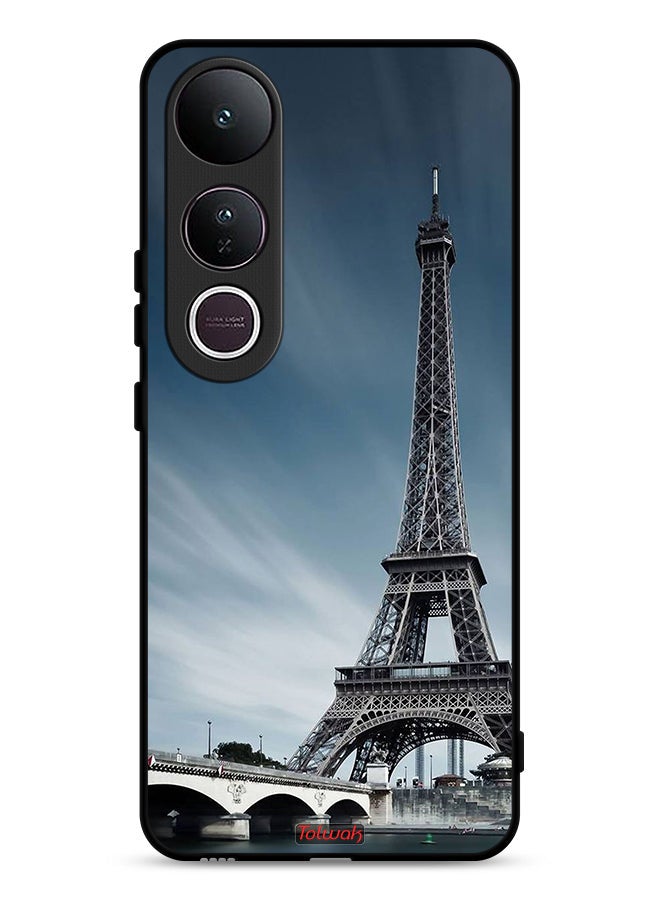 Tolwak Vivo V50 Lite Protective Case Cover Eiffel Tower