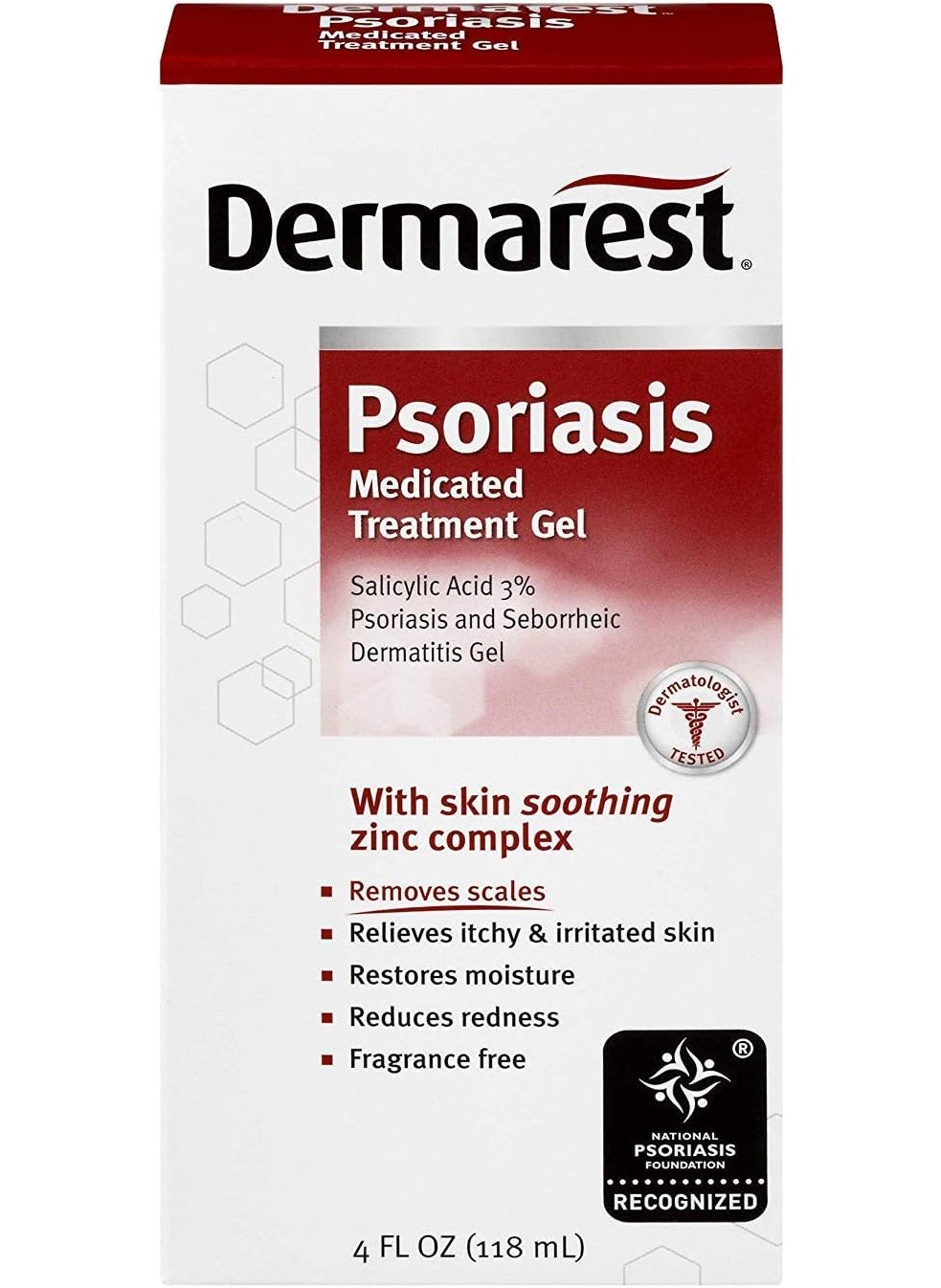 Dermarest Dermarest Psoriasis Medicated Treatment Gel, 4 oz (Pack of 6) 