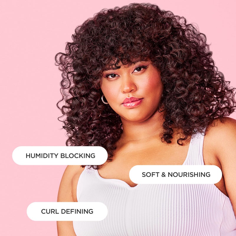 Cake Beauty Curl Jelly, The Curl Crush â€“ Moisturizes & Nourishes Curls - Lightweight for Soft Hold & Shiny Finish - Humidity Blocking For Frizz Control - For Curly Hair- 7 oz / 200g - Image 3