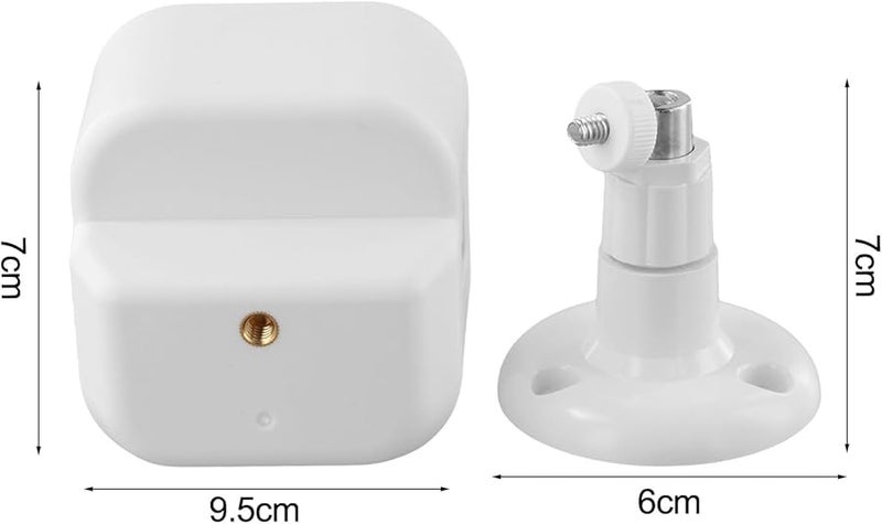 Blink Outdoor 4 And 3 Wall Mount Weatherproof ABS Bracket With 360 Degree Adjustability White - Image 3