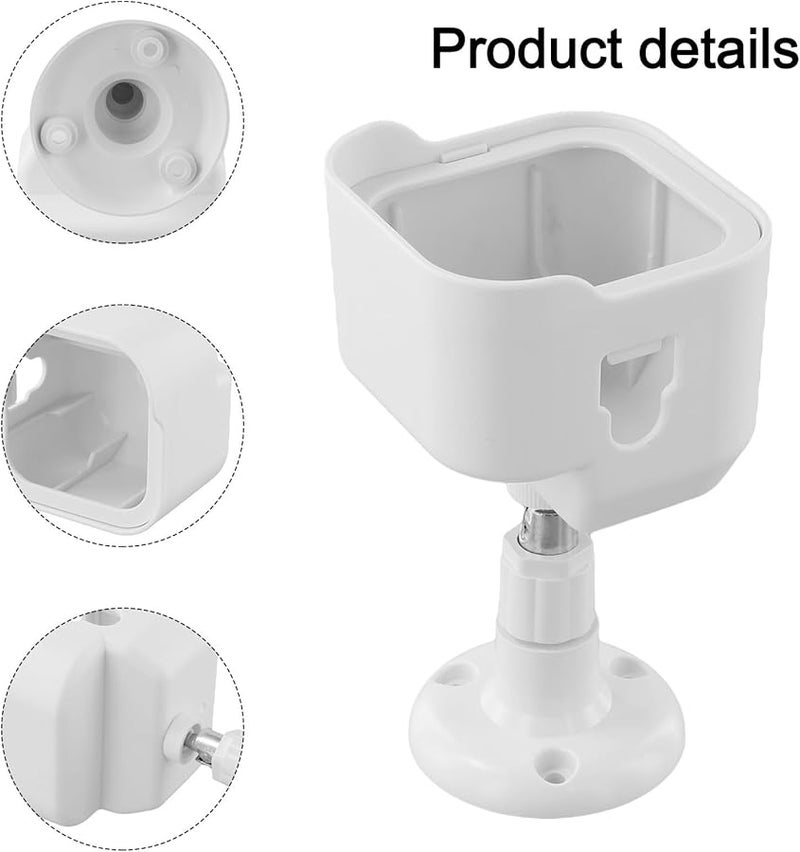 Blink Outdoor 4 And 3 Wall Mount Weatherproof ABS Bracket With 360 Degree Adjustability White - Image 2