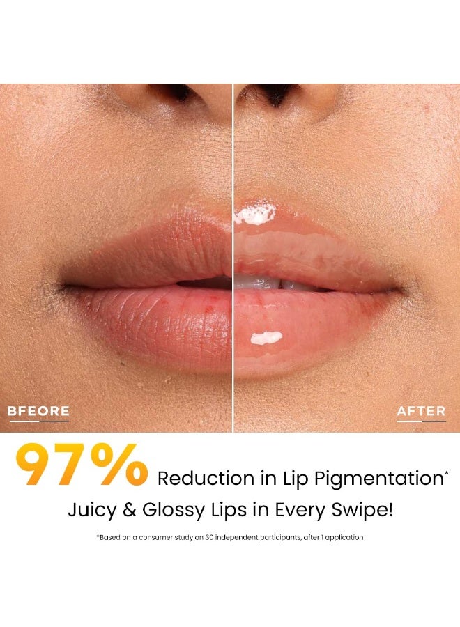 Hyphen Mango Lip Balm SPF 50 PA++++ | 2% Kojic Acid Brightening LipBalm for Dark & Pigmented Lips | 1% Vitamin E & Vitamin C | Moisturizing SPF LipBalm for Dry Lips - 10 g - Image 3