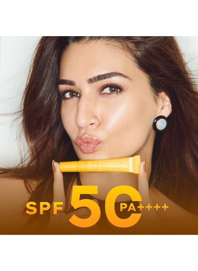 Hyphen Mango Lip Balm SPF 50 PA++++ | 2% Kojic Acid Brightening LipBalm for Dark & Pigmented Lips | 1% Vitamin E & Vitamin C | Moisturizing SPF LipBalm for Dry Lips - 10 g - Image 2
