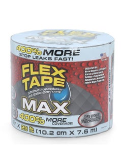 FLEX TAPE Strong Rubberized Waterproof Heavy-Duty Tape Max Clear 4 Inch x 25ft  - Image 2