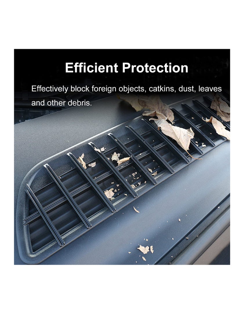Excefore Air Intake Grille Grid Mesh For Tesla Model Y, Air Vent Cover Guard Replacement for Tesla Model Y Accessories, Suitable for 2024 2023 2022 Model Y (Black) - Image 3