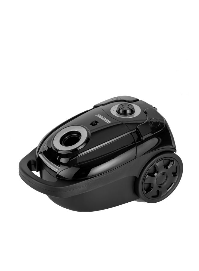 GEEPAS Vacuum Cleaner 3 L Dust Bag Capacity 5 M Cord Length Speed Control Function Powerful Suction And Low Noise Design Perfect For Home Office Apartments Pedal ON/OFF 2200 W GVC19033 Black - Image 3