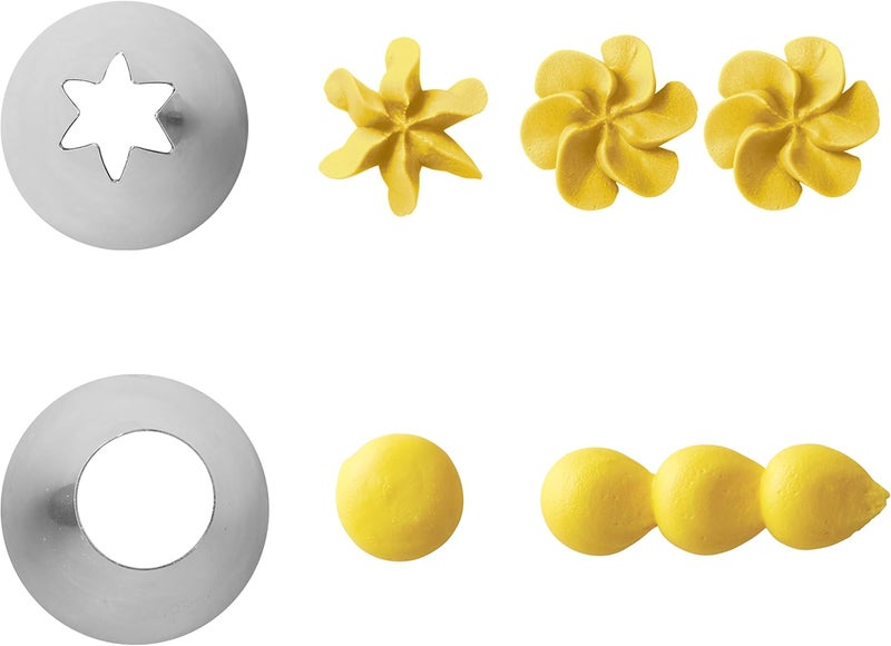 Wilton Color Swirl Icing Kit Color Swirl Plastic Coupler With Swirl Feature Piping Bags And Tips Set Icing Piping Kit 9Piece - Image 4