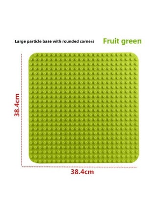 24*24 Rounded Large Particle Building Block Floor 572 Hole Educational Institution Wall 38.4*38.4cm-Color:572 Fillet [fruit Green]]-Specifications:38.4*38.4cm - pzsku/ZFA9FA5941C85589AEC77Z/45/1745899792/7959212a-b096-4fce-a677-dd7b04a38776