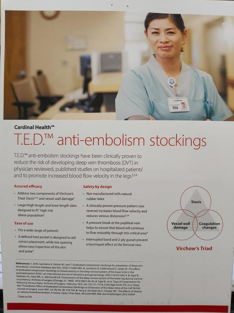 Ted T.E.D. Thigh Length Medium Regular Size E 3416 I WhiteShield Enterprises I Unisex - Image 5