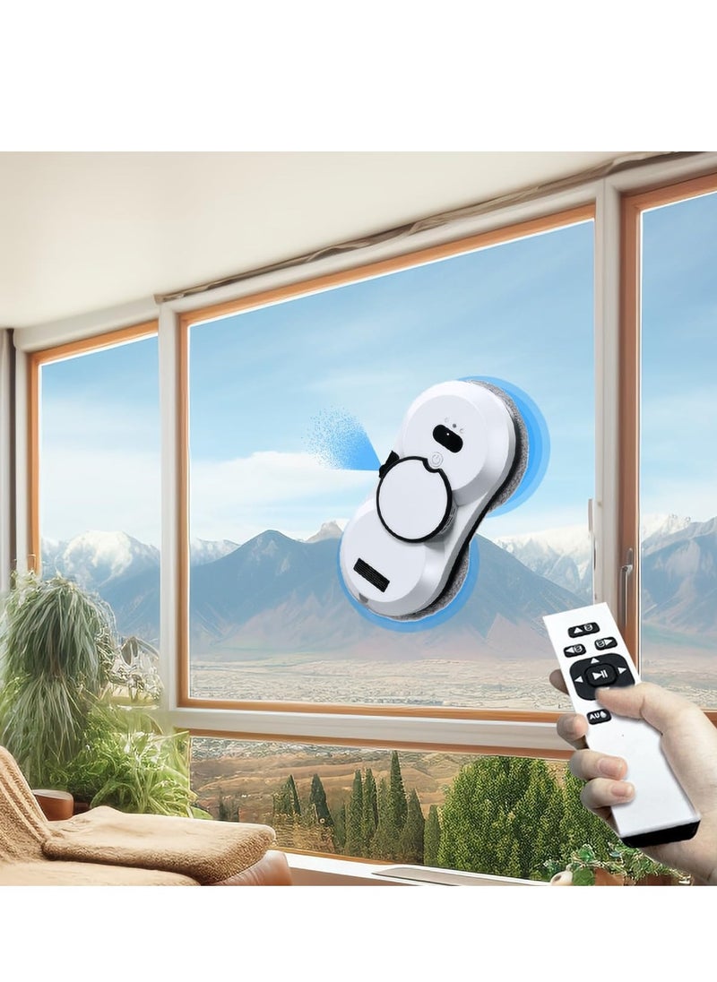Generic Window Cleaner Robot with Ultrasonic 5600PA Auto Water Glass Cleaning with Control Windows Tiles Class Door Indoor Outdoor  - Image 3