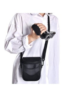 FOSOTO High Zoom Digital Camera Case Bag Compatible for Nikon Coolpix L340 B500 L330 L830 L840 L32 V3 V2 J5,Canon Powershot SX530 SX540 SX510 HS,Fuji S8650 S8600,Panasonic Lumix LZ40 LZ30 - Black  - Image 3