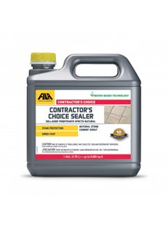 FILA Surface Care Solutions, CONTRACTOR'S Choice Sealer, Tile and Grout Sealer, Natural Stone Sealer Outdoor and Indoor, Waterproof, Stain Proof, Penetrating and Impregnator Sealer, 1 GAL - pzsku/ZFA9FC19AAFBE8CFCD879Z/45/_/1731699558/3148df1b-35ca-4b5d-ada9-6dfbbe51662d