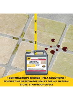 FILA Surface Care Solutions, CONTRACTOR'S Choice Sealer, Tile and Grout Sealer, Natural Stone Sealer Outdoor and Indoor, Waterproof, Stain Proof, Penetrating and Impregnator Sealer, 1 GAL - pzsku/ZFA9FC19AAFBE8CFCD879Z/45/_/1731699561/9c48c63c-b569-42b9-8692-b58998e26f9e