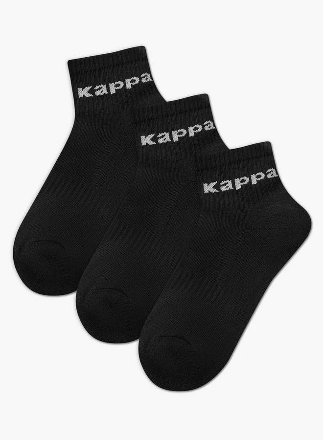Kappa Kappa Men Socks Ankle Length - Set of 3