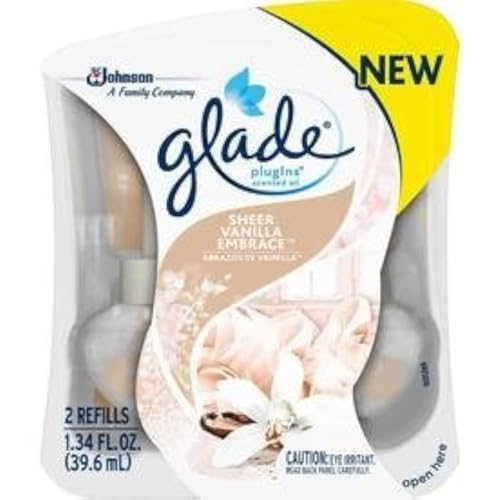Glade Sheer Vanilla Embrace Glade® PlugIns® Scented Oil - 2 Refills (2 Pack) - Image 5
