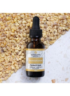 Frankincense Essential Oil - 30ml, Boswellia Serrata, Aromatherapy, Skin Care, Natural Calm, Stress Relief, Yoga, Comfort