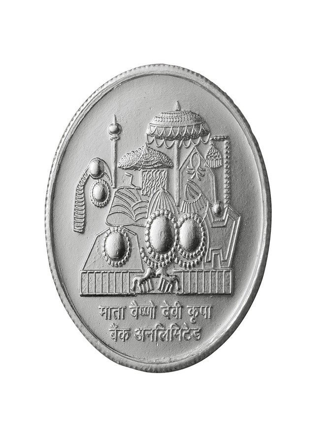 Pray Everyday Vaishno Mata Silver Plated Coins (Set of 7 Coins) - Image 1