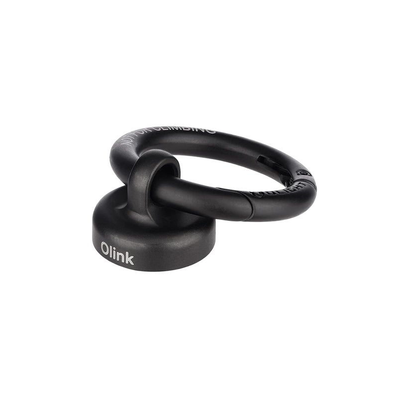 OLIGHT OLINK Portable Magnetic Hook Compatible with Flashlights, Obulb Series, Stainless-Made Carabiner-Style Ring (Black) - Image 4